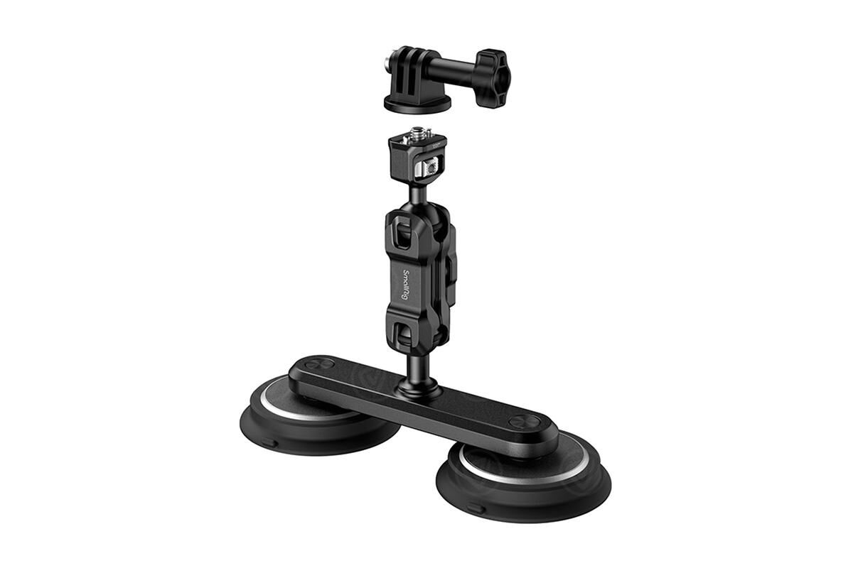 SmallRig Dual Magnetic Suction Cup Mounting Support Kit for Action Cameras (4467)