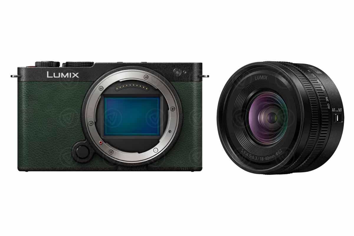 Panasonic Lumix DC-S9 Body (Dark Olive) inkl. S-R1840E Zoomobjektiv