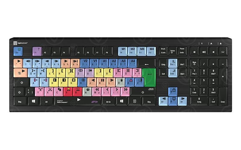 Logic Keyboard Avid Media Composer Astra 2 DE (PC)