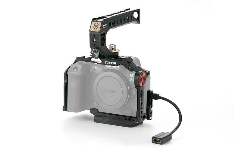 Tilta Camera Cage for Canon R5 / R6 Kit A V2 - Black (TA-T22-A-B-V2)