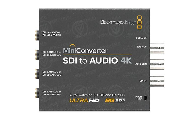 Blackmagic Minikonverter SDI zu Audio 4K