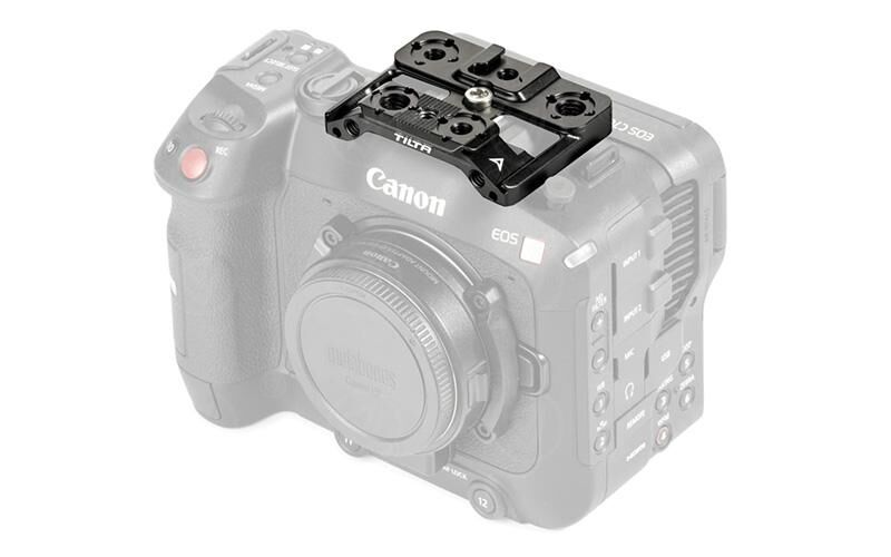 Tilta Multi-Functional Top Plate for Canon EOS C70 - Black (TA-T12-TP-B)