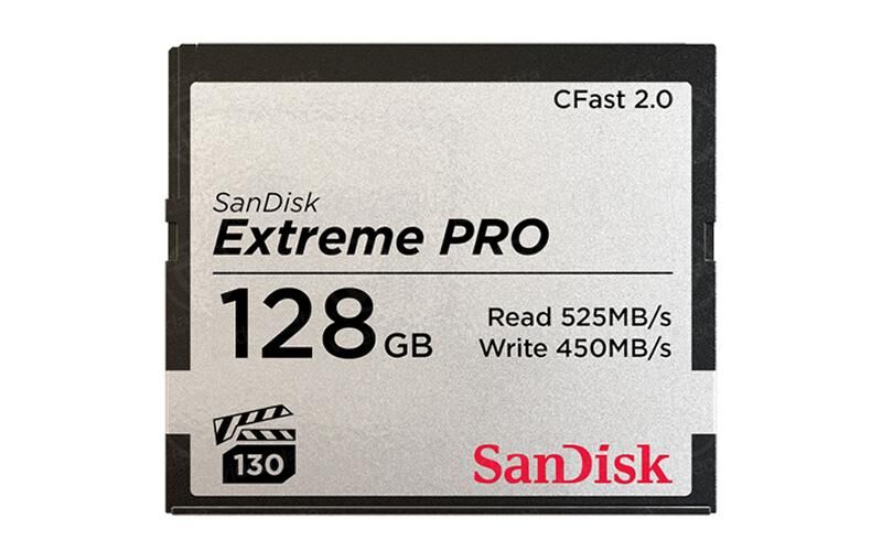 SanDisk CFast 2.0 Extreme Pro 128 GB 525 MB/s