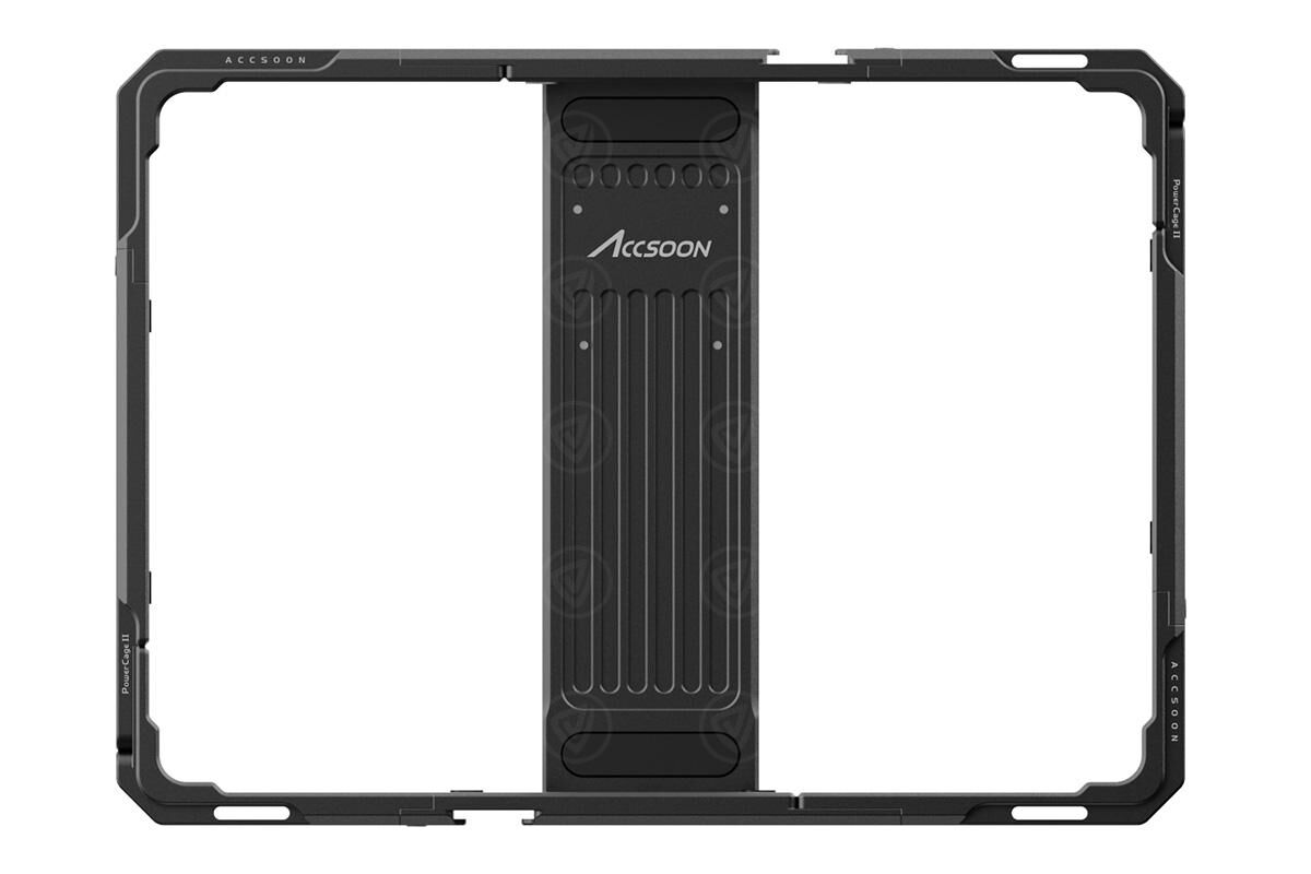 Accsoon iPad PowerCage II mit ACC04 NP-F Battery Plate Adapter