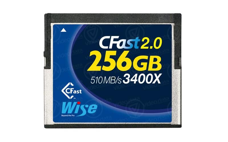 Wise CFast 2.0 Card 3400X blue 256 GB