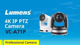 Lumens VC-A71P UHD PTZ IP Camera