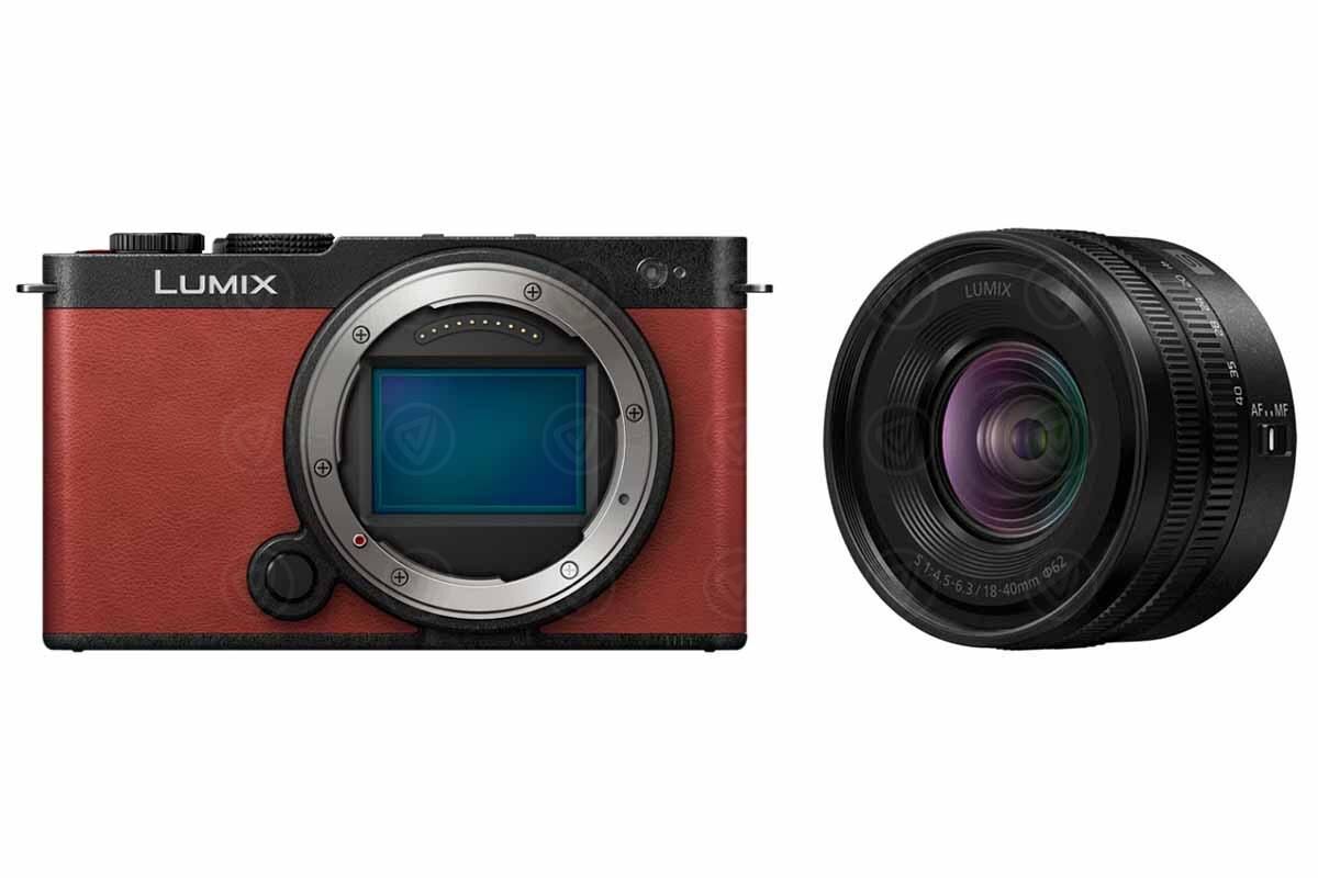 Panasonic Lumix DC-S9 Body (Crimson Red) inkl. S-R1840E Zoomobjektiv