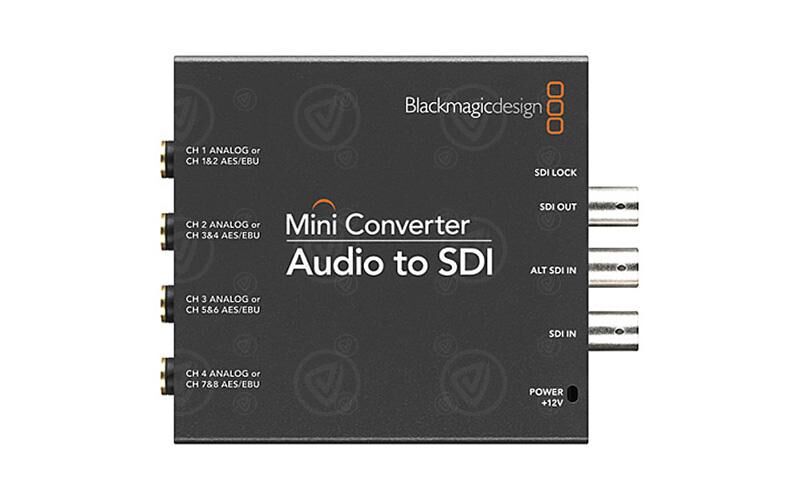 Blackmagic Minikonverter Audio zu SDI 2