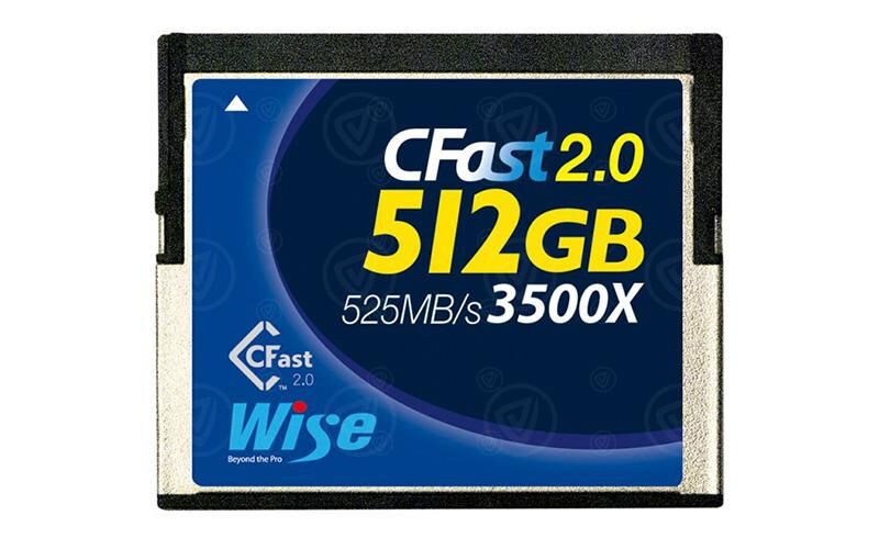 Wise CFast 2.0 Card 3500X blue 512 GB