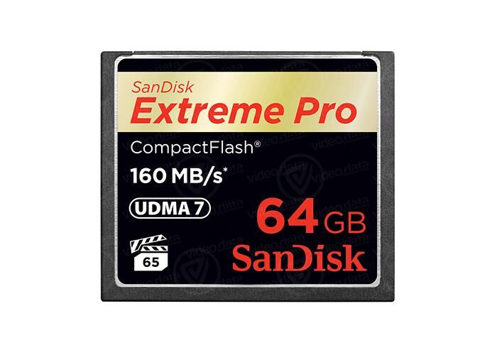 SanDisk Compact Flash Extreme Pro 64 GB 160 MB/s