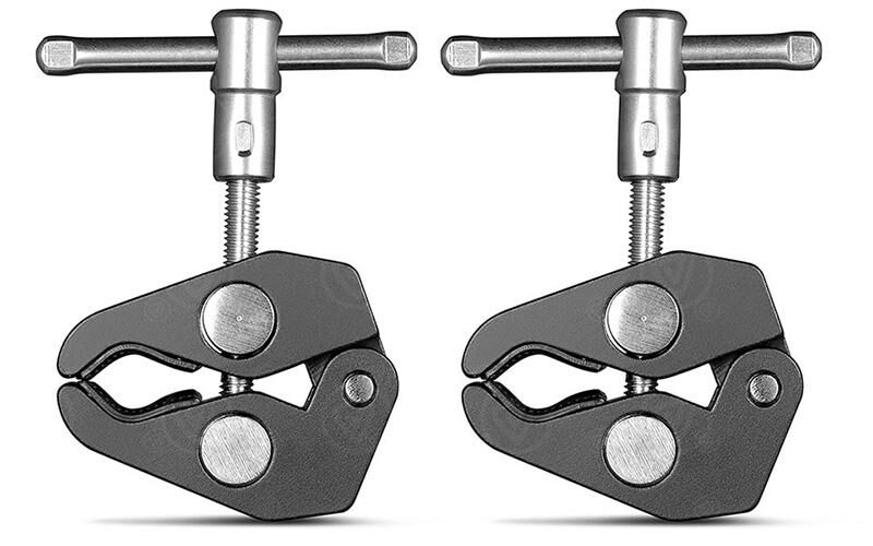 SmallRig Super Clamp with 1/4" and 3/8" Thread (2pcs) (2058)