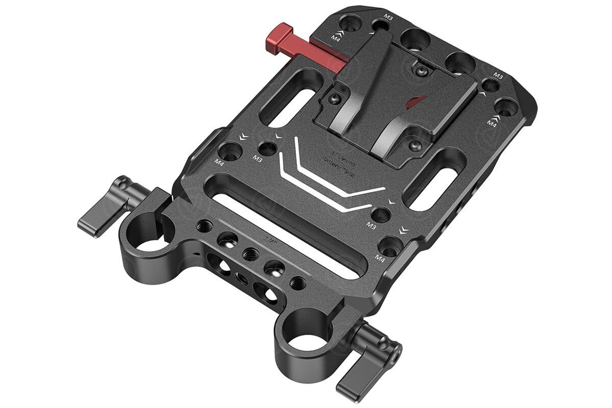 SmallRig V-Mount Battery Plate with Dual 15mm Rod Clamp (3016)