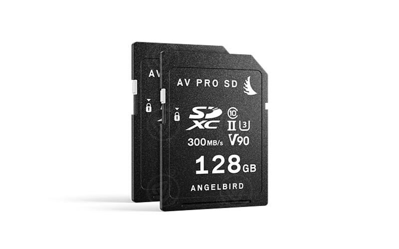 Angelbird SD Card AV Pro SD UHS-II V90 128 GB Match Pack Panasonic AU-EVA1