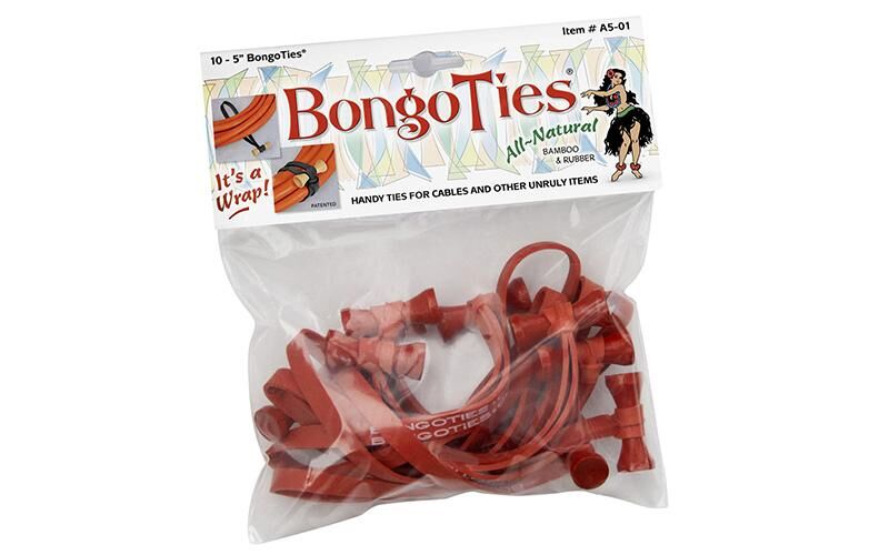 BongoTies, rot (10 Stück)