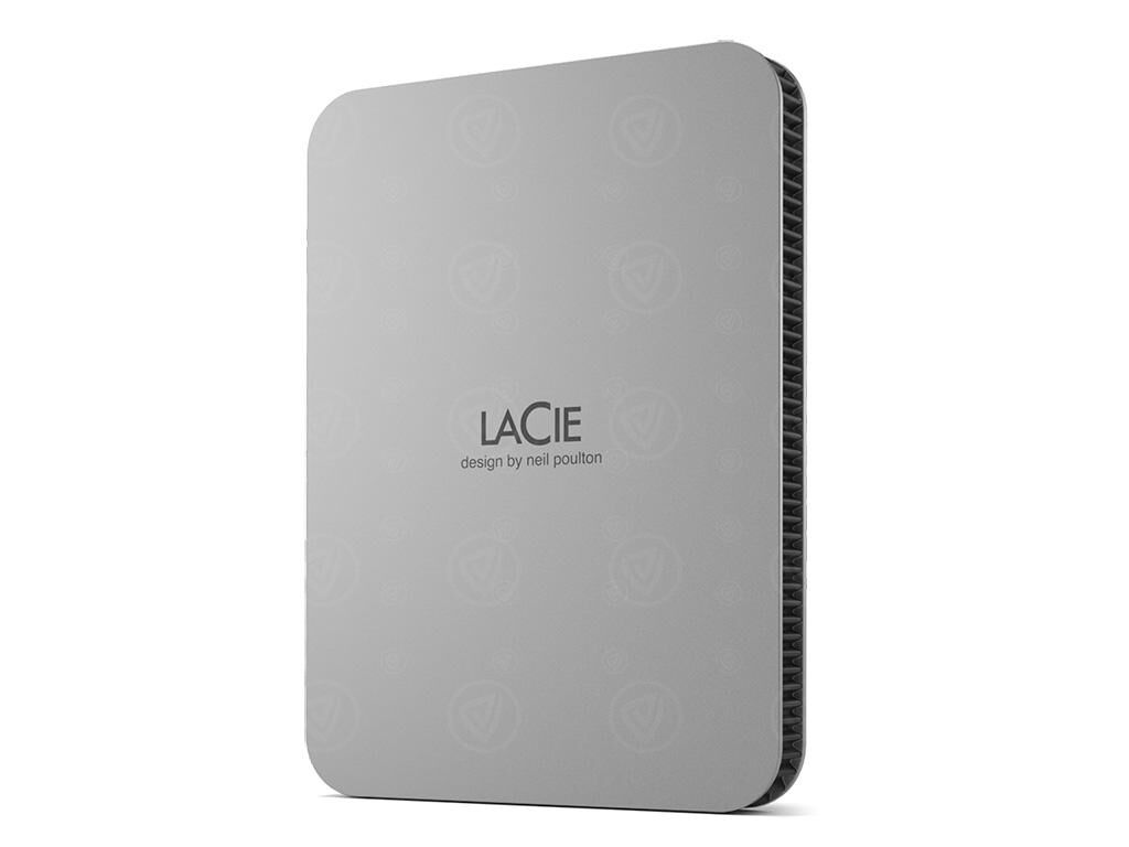 LaCie Mobile Drive (2022) USB-C Moon Silver 1 TB