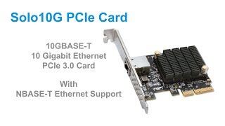 Sonnet Solo 10G Base-T Ethernet 1-Port PCIe Card