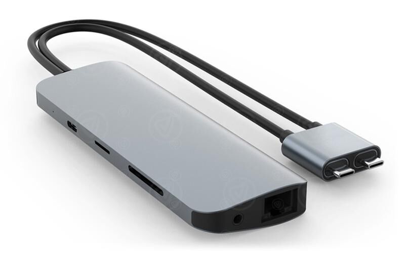Targus HyperDrive VIPER 10-in-2 USB-C Hub - Grau
