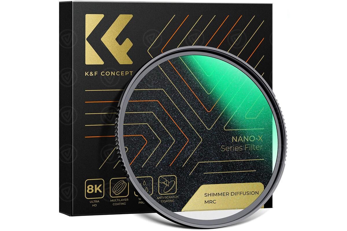 K&F Concept 67 mm Nano-X-Microlight Shimmer Diffusion MRC filter