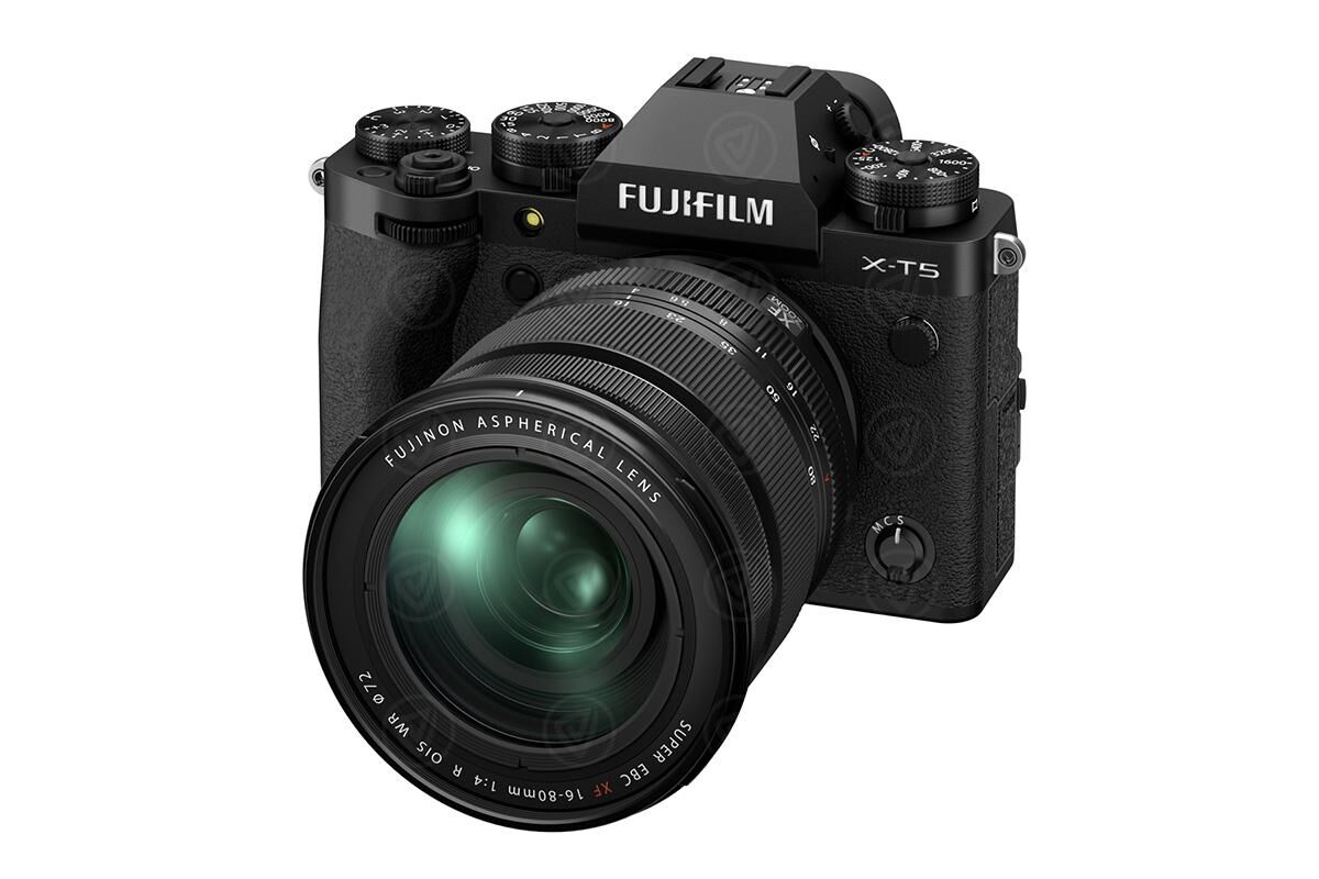 FUJIFILM X-T5 schwarz + XF16-80mm F4 R OIS WR