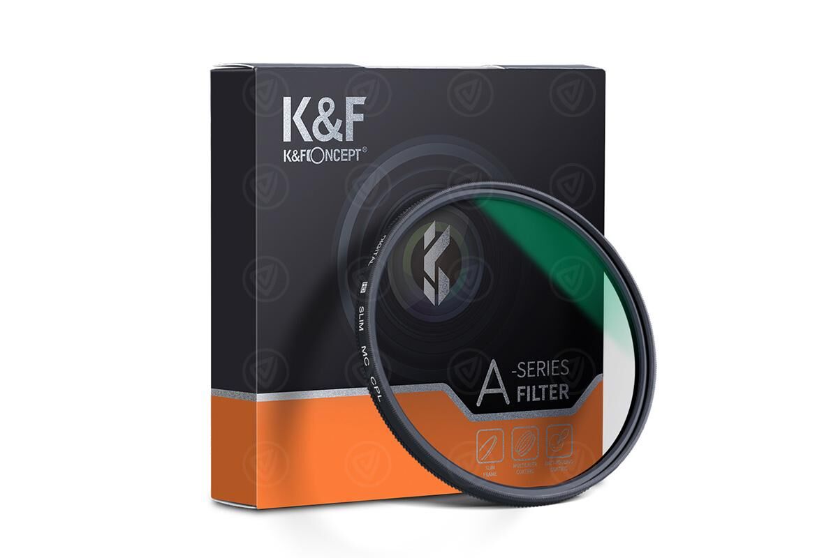K&F Concept 77 mm CPL, Slim, Green Coated