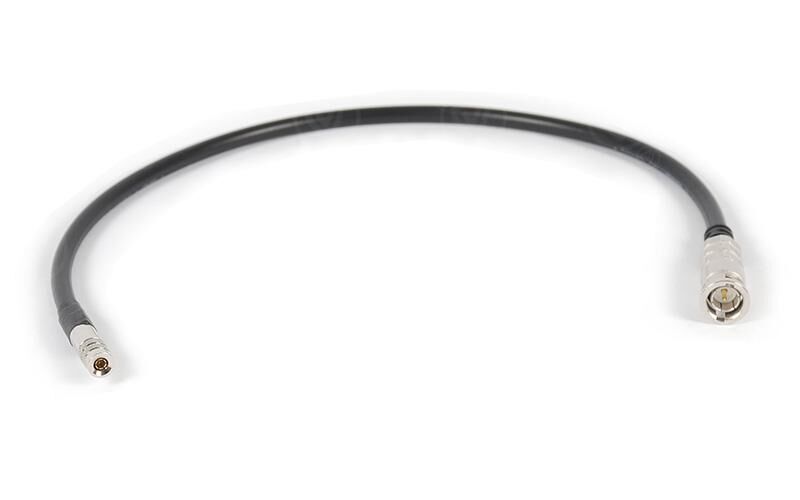 Sommer Cable Adapterkabel DIN 1.0/2.3 (m) auf BNC (m), Länge: 40 cm, Farbe: Schwarz