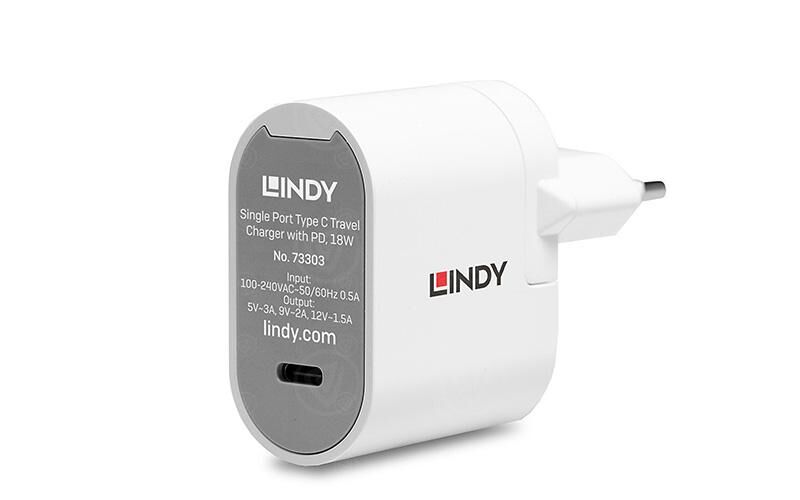 Lindy 18W USB Typ C PD Charger