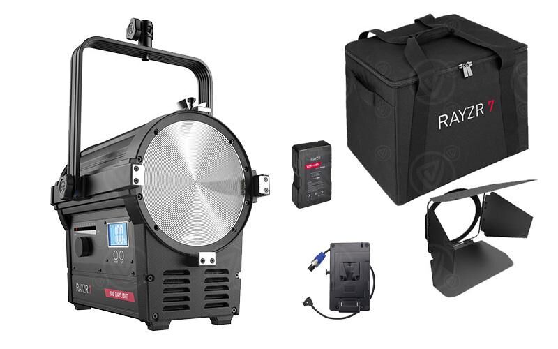 Rayzr 7 300 Daylight Premium + NHV-VM285 V-Mount Akku Bundle
